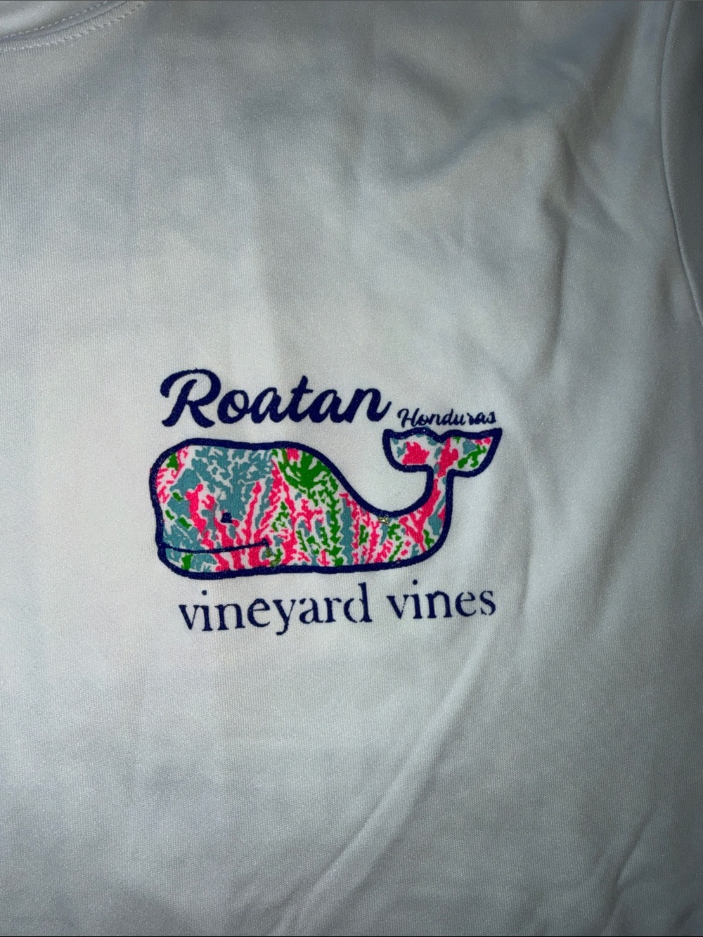 Vineyard Vines White Long-Sleeve Rash Guard Roatan - Picture 3 of 7